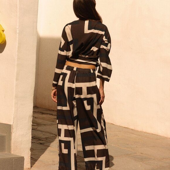 NEXT DIRECT WRAP TOP & BEACH PANTS SET - BNWT - GORGEOUS! - Picture 10 of 10